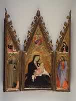 Free download Madonna of Humility, portable altarpiece free photo or picture to be edited with GIMP online image editor