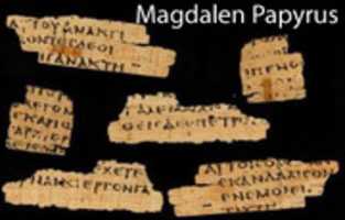 Free download Magdalen Papyrus free photo or picture to be edited with GIMP online image editor