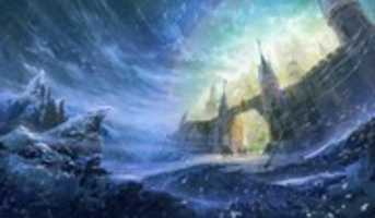 Free download Magical Frozen City - Concept Art free photo or picture to be edited with GIMP online image editor