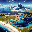 Magical Land from an Aerial View  screen for extension Chrome web store in OffiDocs Chromium