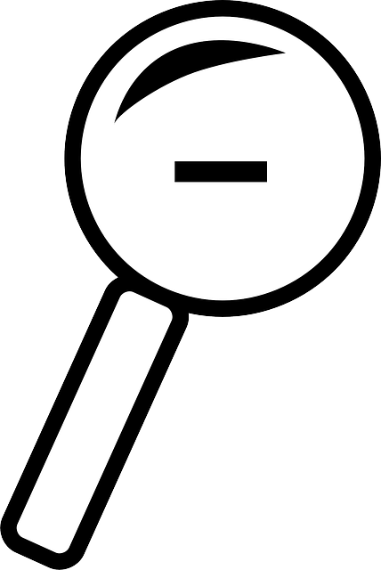 Free download Magnifying Glass Minus Sign Zoom - Free vector graphic on Pixabay free illustration to be edited with GIMP free online image editor
