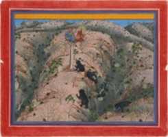 Free download Maharaja Fateh Singh Hunting Bears free photo or picture to be edited with GIMP online image editor