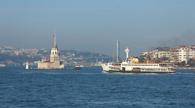 Gratis download MaidenS Tower V Istanbul - gratis foto of afbeelding om te bewerken met de GIMP online afbeeldingseditor