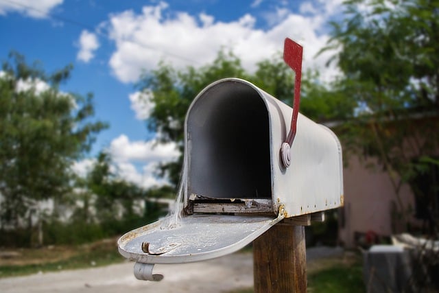 Free download mailbox house mail flag yard open free picture to be edited with GIMP free online image editor