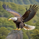 Majestic eagle wallpaper  screen for extension Chrome web store in OffiDocs Chromium
