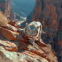 majestic white Bengal tiger  screen for extension Chrome web store in OffiDocs Chromium