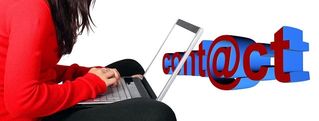 Free download make contact woman laptop at mail free picture to be edited with GIMP free online image editor