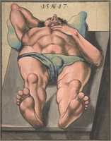 Free download Male Nude Lying on a Table free photo or picture to be edited with GIMP online image editor