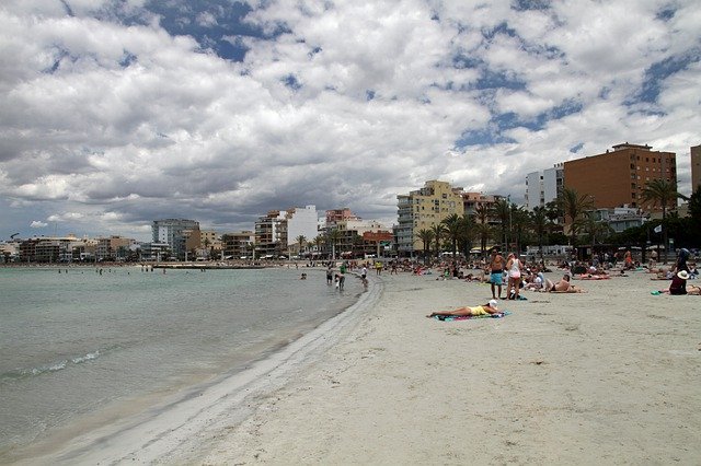 הורדה חינם Mallorca Beach Sea Side - תמונה או תמונה בחינם לעריכה עם עורך התמונות המקוון GIMP