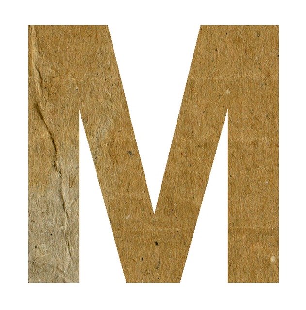 Free download M Alphabet Letter -  free illustration to be edited with GIMP free online image editor