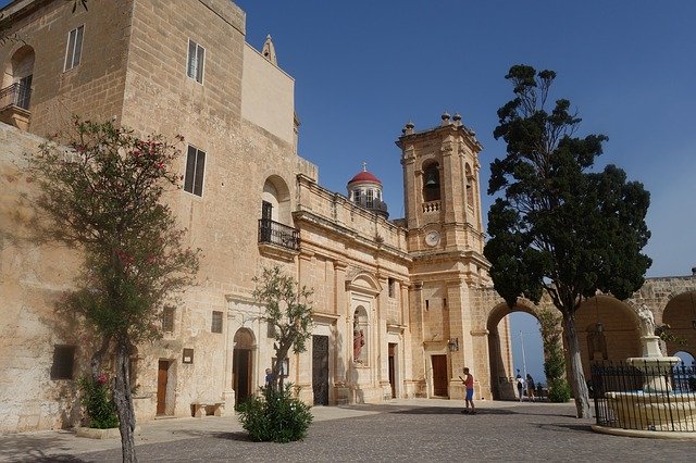 Free download Malta Church Architecture -  free photo or picture to be edited with GIMP online image editor