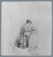 Free download Man at Bar (from McGuire Scrapbook) free photo or picture to be edited with GIMP online image editor