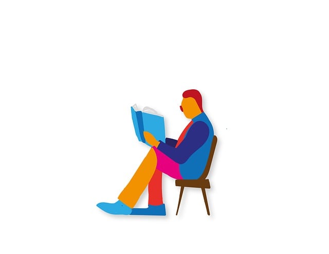 Бесплатно скачать мужчина читает книгу сидя и рисует бесплатную картинку для редактирования в GIMP бесплатный онлайн-редактор изображений