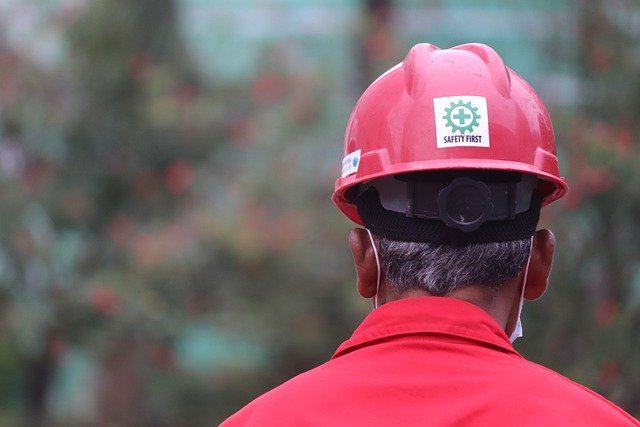 Free download man construction worker red hat free picture to be edited with GIMP free online image editor