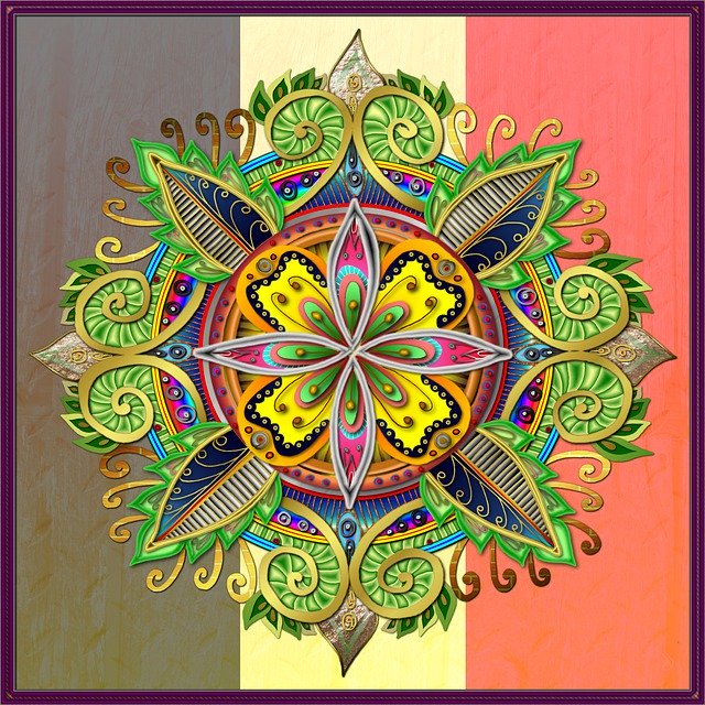 Free download Mandala Brussels Assassination -  free illustration to be edited with GIMP free online image editor