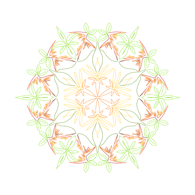 Free download Mandala Color Isolated -  free illustration to be edited with GIMP free online image editor