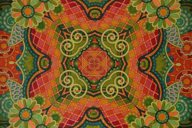 Free download Mandala Color Mood -  free illustration to be edited with GIMP free online image editor