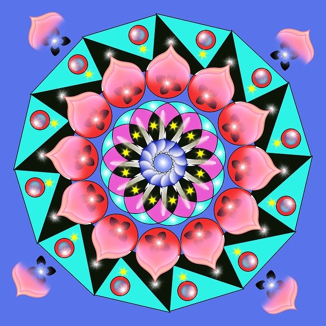 Free download Mandala Symmetry Meditation -  free illustration to be edited with GIMP free online image editor