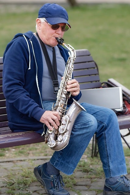 Free download man elderly busker casual free picture to be edited with GIMP free online image editor