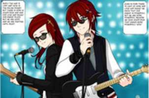 Free download Manga Hero Chaos Rock free photo or picture to be edited with GIMP online image editor