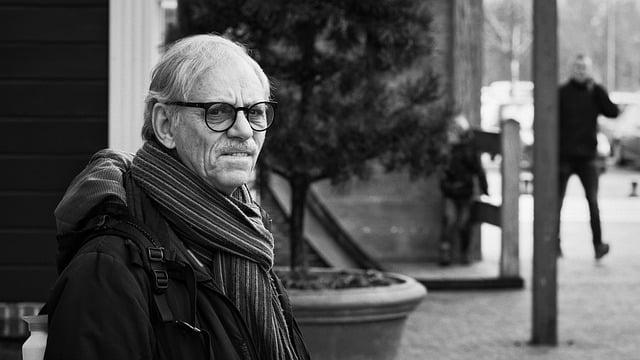 Free download man glasses elderly black and white free picture to be edited with GIMP free online image editor