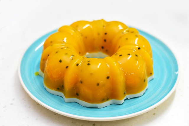 Free download mango jelly dessert sweet gelatin free picture to be edited with GIMP free online image editor