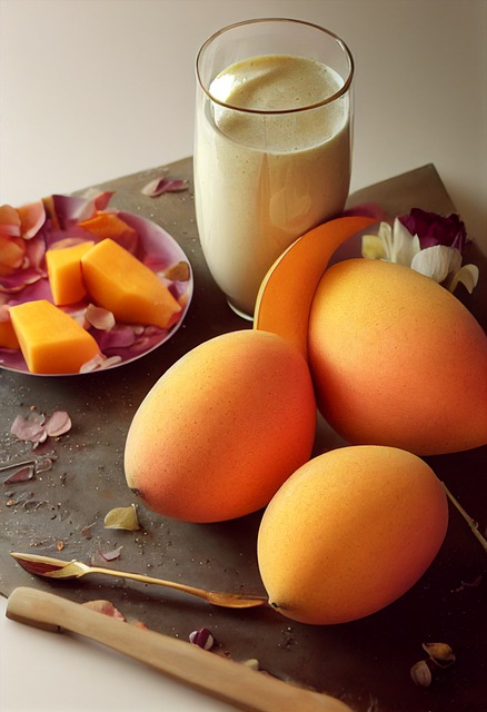 Free download mango lassi mangoes beverage free picture to be edited with GIMP free online image editor