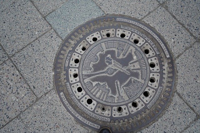 Free download Manhole Covers Berlin -  free photo or picture to be edited with GIMP online image editor