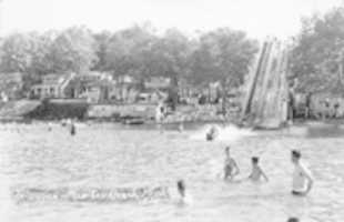 Free download Manitou Beach Toboggan C 1930 free photo or picture to be edited with GIMP online image editor