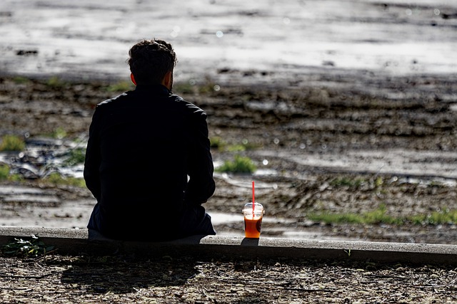 Free download man juice sitting park outdoors free picture to be edited with GIMP free online image editor