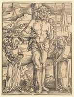 Free download Man of Sorrows from Ulrich Pinder, Speculum Passionis Domini Nostri Ihesu Christi free photo or picture to be edited with GIMP online image editor