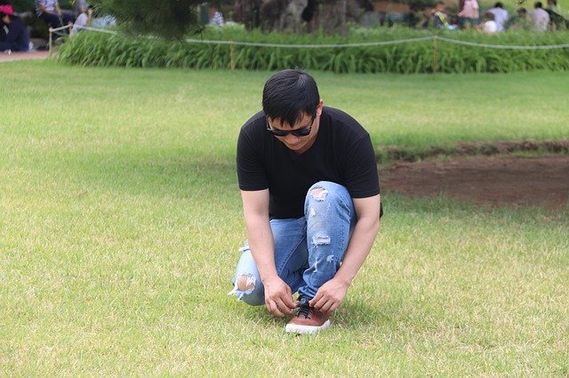 Free download Man Park People -  free photo or picture to be edited with GIMP online image editor