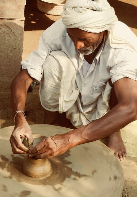 Free download man sculpture ceramic art potter free picture to be edited with GIMP free online image editor