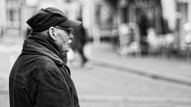 Free download man senior elder glasses street free picture to be edited with GIMP free online image editor