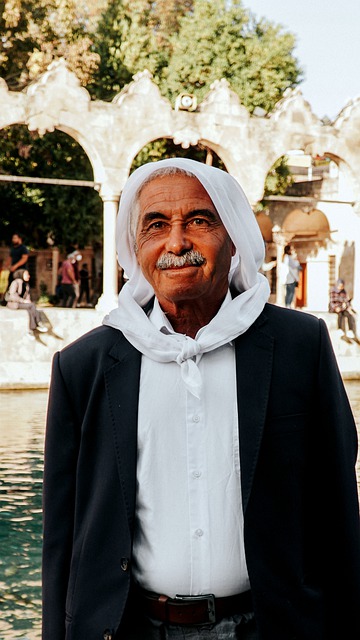 Free download man senior shemagh portrait free picture to be edited with GIMP free online image editor