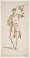 Free download Man Shading His Face with a Tricorne free photo or picture to be edited with GIMP online image editor