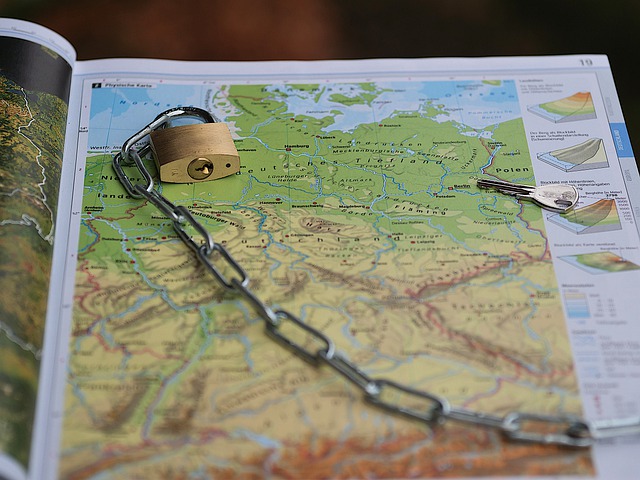 Free download map chain lock concept padlock free picture to be edited with GIMP free online image editor