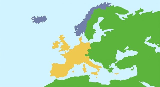 Kostenloser Download Map Europe European - kostenlose Illustration zur Bearbeitung mit dem kostenlosen Online-Bildeditor GIMP