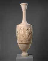 Free download Marble funerary lekythos of Aristomache free photo or picture to be edited with GIMP online image editor