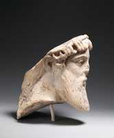 Free download Marble head of a god, probably Dionysos free photo or picture to be edited with GIMP online image editor