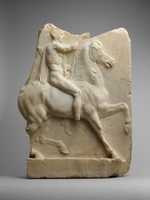 Free download Marble relief of a horseman free photo or picture to be edited with GIMP online image editor