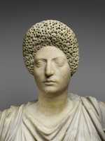 Free download Marble statue of Tyche-Fortuna restored with the portrait head of a woman free photo or picture to be edited with GIMP online image editor