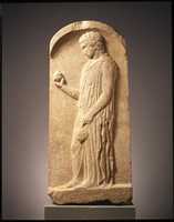 Free download Marble stele (grave marker) of a young girl free photo or picture to be edited with GIMP online image editor