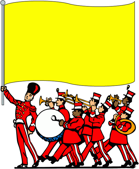 Free download Marching Band Parade Drum -  free illustration to be edited with GIMP free online image editor