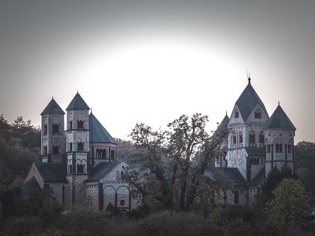Free download maria laach monastery germany free picture to be edited with GIMP free online image editor