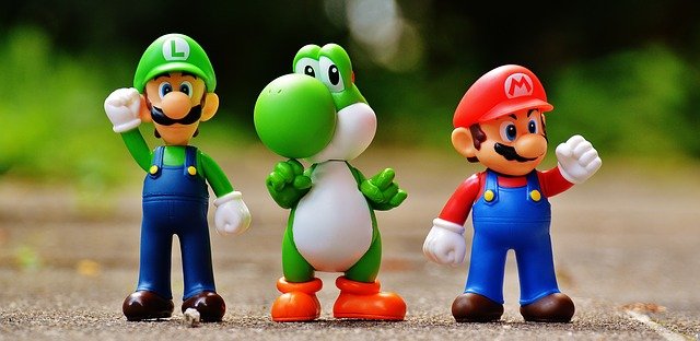 Free download mario luigi yoschi characters fun free picture to be edited with GIMP free online image editor