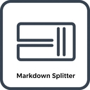 Markdown Split Preview  screen for extension Chrome web store in OffiDocs Chromium