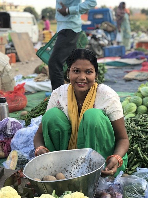Download grátis do modelo de foto grátis Market Vegetables Indian para ser editado com o editor de imagens online GIMP