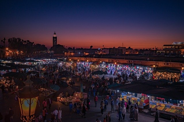 Free download marrakech marketplace morocco free picture to be edited with GIMP free online image editor