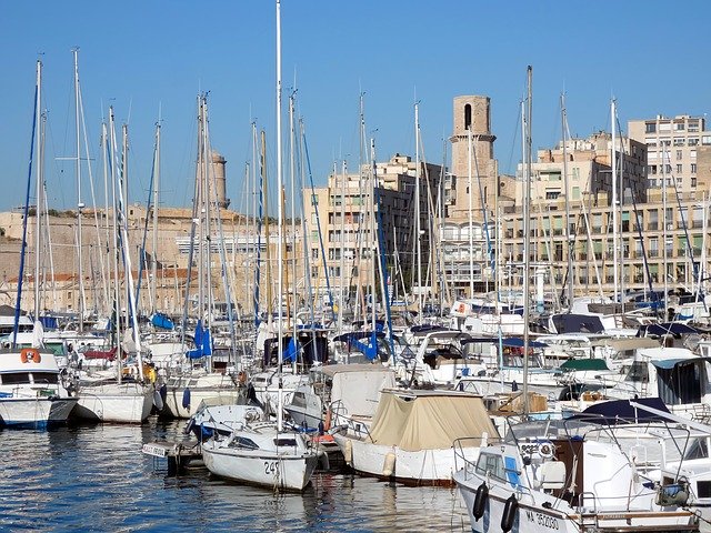 Bezpłatne pobieranie Marseille Old Port Boats - bezpłatne zdjęcie lub obraz do edycji za pomocą internetowego edytora obrazów GIMP